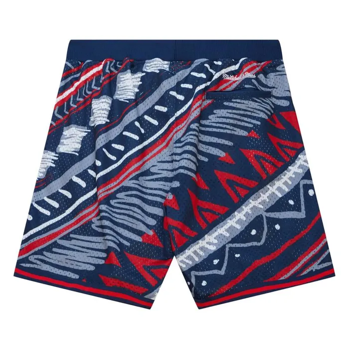 Mitchell and Ness Game Day Pattern Short Howard University Men Shorts Mitchell and Ness Game Day Pattern Short Howard University Men Shorts