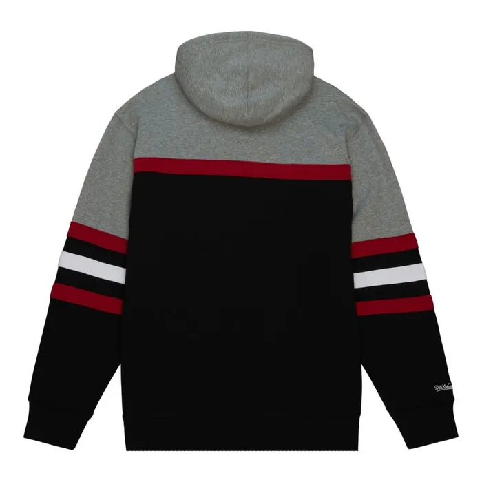 Mitchell and Ness Head Coach Hoodie Chicago Blackhawks Men Hoodies and Sweatshirts Mitchell and Ness Head Coach Hoodie Chicago Blackhawks Men Hoodies and Sweatshirts