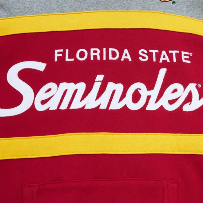 Mitchell and Ness Head Coach Hoodie Florida State University Men Hoodies and Sweatshirts Mitchell and Ness Head Coach Hoodie Florida State University Men Hoodies and Sweatshirts