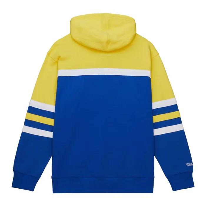 Mitchell and Ness Head Coach Hoodie Golden State Warriors Men Hoodies and Sweatshirts