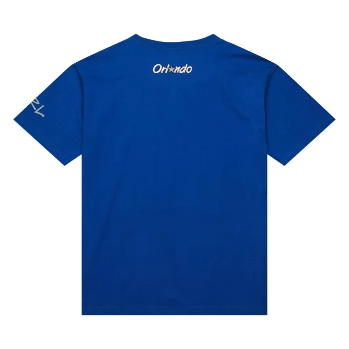 Mitchell and Ness Heavyweight Premium Player Tee Vintage Logo Orlando Magic Penny Hardaway Men TShirts and Tops