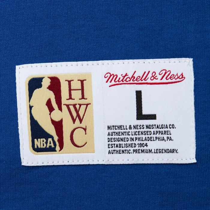 Mitchell and Ness Heavyweight Premium Player Tee Vintage Logo Orlando Magic Penny Hardaway Men TShirts and Tops