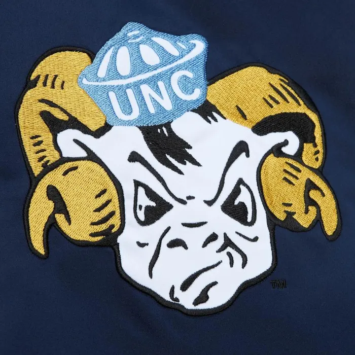 Mitchell and Ness Heavyweight Satin Jacket University Of North Carolina Men Jackets and Outerwear Mitchell and Ness Heavyweight Satin Jacket University Of North Carolina Men Jackets and Outerwear
