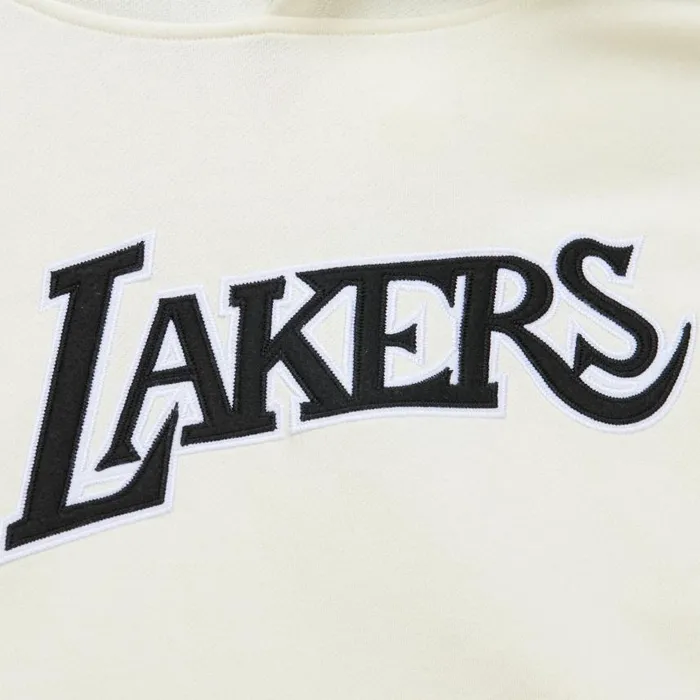 Mitchell and Ness Heritage Fleece Hoodie Vintage Logo Los Angeles Lakers Men Hoodies and Sweatshirts Mitchell and Ness Heritage Fleece Hoodie Vintage Logo Los Angeles Lakers Men Hoodies and Sweatshirts