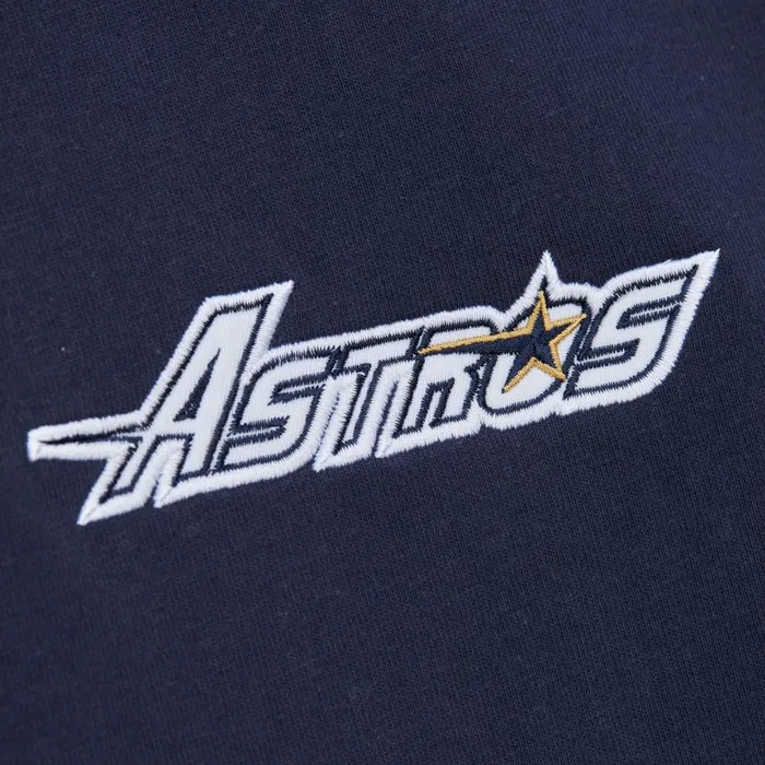 Mitchell and Ness Jacquard Ringer SS Tee Vintage Logo Houston Astros Men TShirts and Tops Mitchell and Ness Jacquard Ringer SS Tee Vintage Logo Houston Astros Men TShirts and Tops