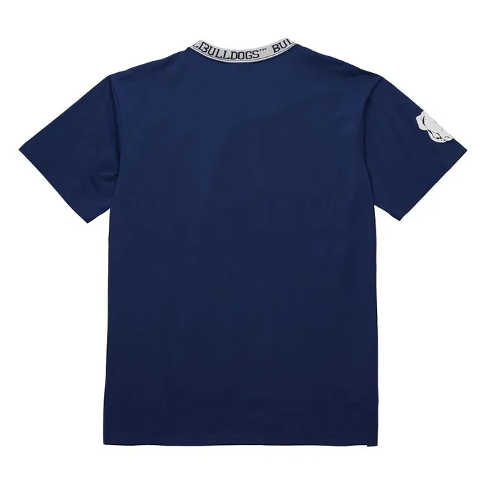 Mitchell and Ness Jaquard Ringer SS Tee Vintage Logo Yale University Men TShirts and Tops Mitchell and Ness Jaquard Ringer SS Tee Vintage Logo Yale University Men TShirts and Tops