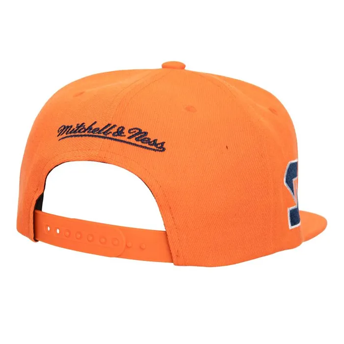 Mitchell and Ness Just Don Team Snapback Syracuse University Men Hats and Headwear Mitchell and Ness Just Don Team Snapback Syracuse University Men Hats and Headwear