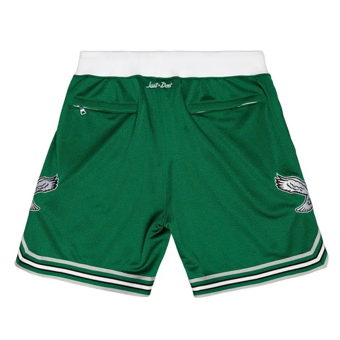Mitchell and Ness Just Don Throwbacks Shorts Philadelphia Eagles Men Shorts Mitchell and Ness Just Don Throwbacks Shorts Philadelphia Eagles Men Shorts