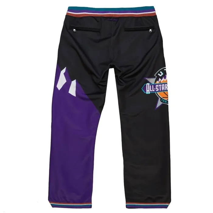 Mitchell and Ness Just Don Utah Jazz Warm Up Pants NBA All Star 199394 Men Shorts Mitchell and Ness Just Don Utah Jazz Warm Up Pants NBA All Star 199394 Men Shorts
