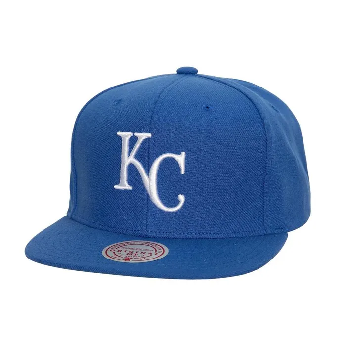 Mitchell and Ness League Patch Snapback Kansas City Royals Men Hats and Headwear Mitchell and Ness League Patch Snapback Kansas City Royals Men Hats and Headwear