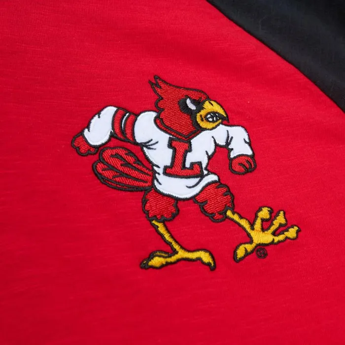 Mitchell and Ness Legendary Slub LS Tee University Of Louisville Men TShirts and Tops Mitchell and Ness Legendary Slub LS Tee University Of Louisville Men TShirts and Tops