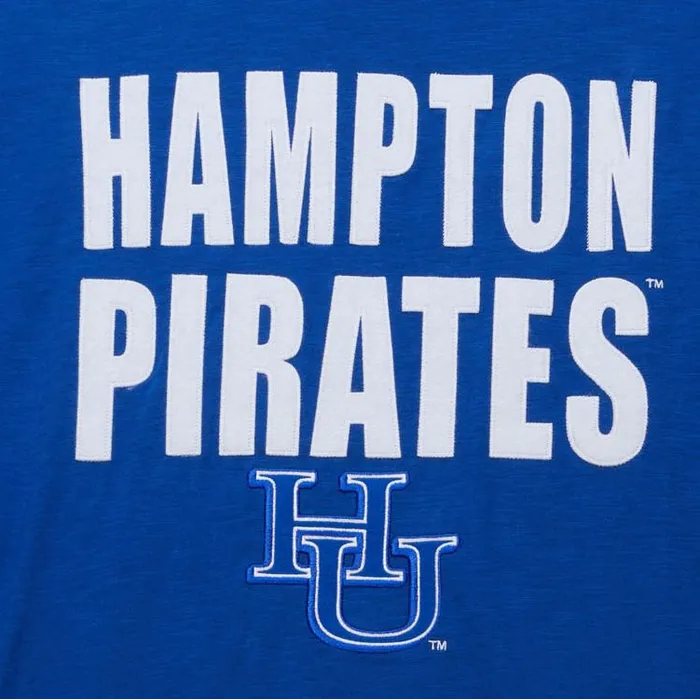 Mitchell and Ness Legendary Slub SS Tee Hampton University Men TShirts and Tops Mitchell and Ness Legendary Slub SS Tee Hampton University Men TShirts and Tops