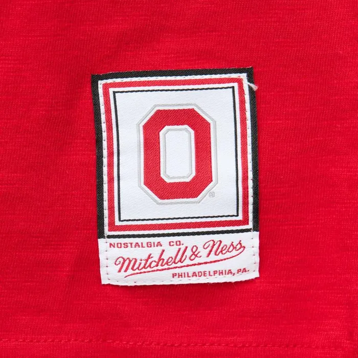 Mitchell and Ness Legendary Slub SS Tee Current Logo Ohio State Men TShirts and Tops Mitchell and Ness Legendary Slub SS Tee Current Logo Ohio State Men TShirts and Tops
