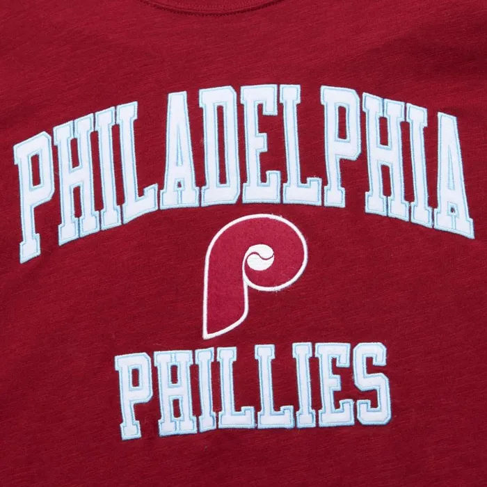 Mitchell and Ness Legendary Slub SS Tee Vintage Logo Philadelphia Phillies Men TShirts and Tops Mitchell and Ness Legendary Slub SS Tee Vintage Logo Philadelphia Phillies Men TShirts and Tops
