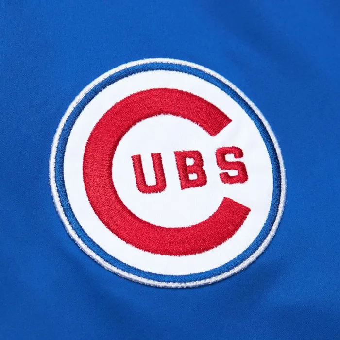 Mitchell and Ness Lightweight Satin Bomber Vintage Logo Chicago Cubs Men Jackets and Outerwear Mitchell and Ness Lightweight Satin Bomber Vintage Logo Chicago Cubs Men Jackets and Outerwear