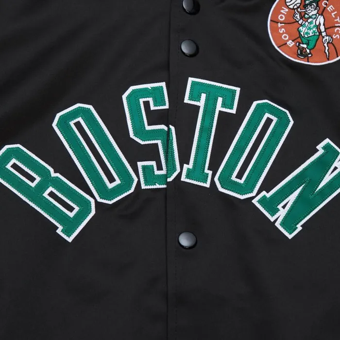 Mitchell and Ness Lightweight Satin Jacket Boston Celtics Men Jackets and Outerwear Mitchell and Ness Lightweight Satin Jacket Boston Celtics Men Jackets and Outerwear