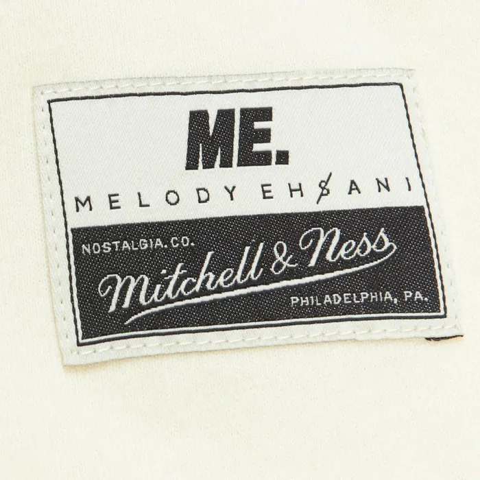 Mitchell and Ness MandN X Melody Ehsani Baseball Jersey Philadelphia 76ers Women TShirts and Tops