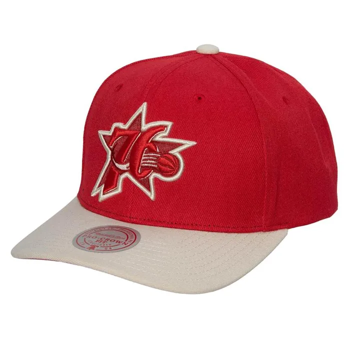 Mitchell and Ness Off Team Snapback HWC Philadelphia 76ers Men Hats and Headwear Mitchell and Ness Off Team Snapback HWC Philadelphia 76ers Men Hats and Headwear