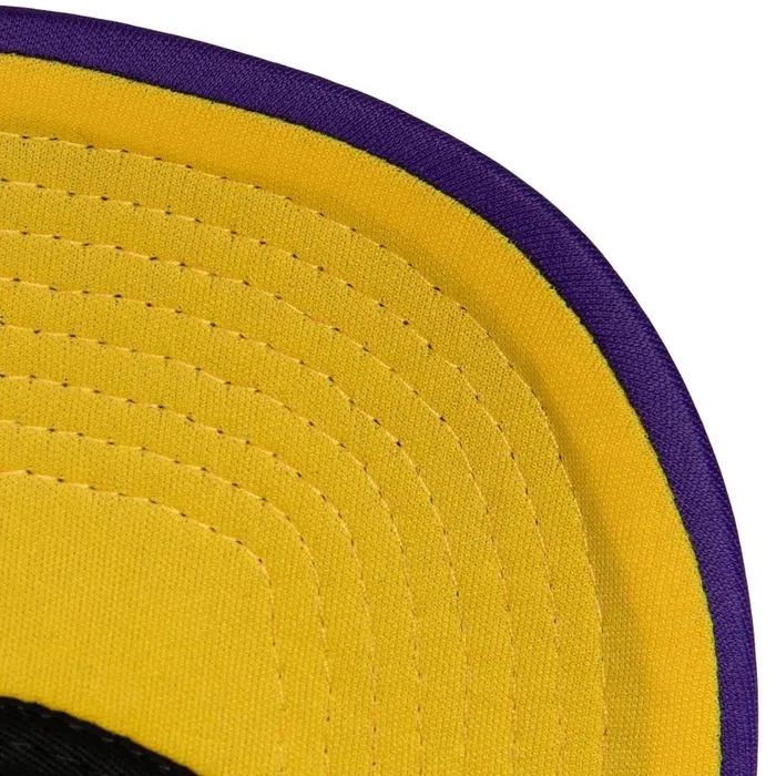 Mitchell and Ness Off The Backboard Trucker Snapback Los Angeles Lakers Men Hats and Headwear Mitchell and Ness Off The Backboard Trucker Snapback Los Angeles Lakers Men Hats and Headwear