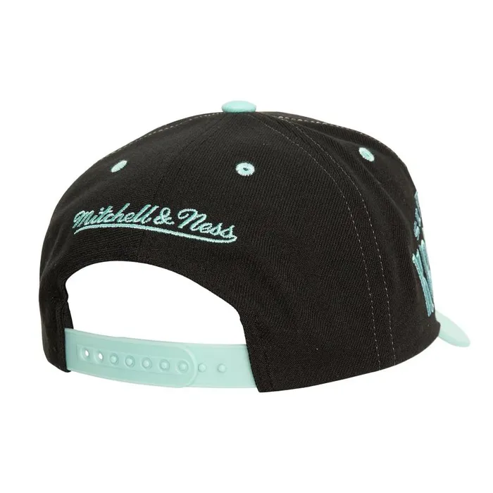 Mitchell and Ness Overbite Pro Snapback Seattle Kraken Men Hats and Headwear Mitchell and Ness Overbite Pro Snapback Seattle Kraken Men Hats and Headwear