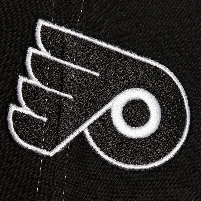Mitchell and Ness Overbite Pro Snapback Vntg Philadelphia Flyers Men Hats and Headwear Mitchell and Ness Overbite Pro Snapback Vntg Philadelphia Flyers Men Hats and Headwear