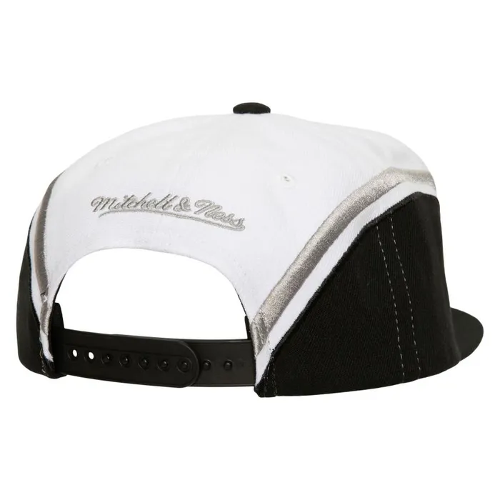 Mitchell and Ness Overhead Snapback Chicago White Sox Men Hats and Headwear Mitchell and Ness Overhead Snapback Chicago White Sox Men Hats and Headwear