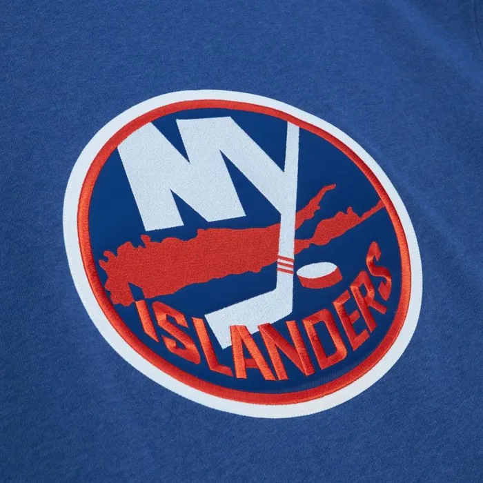 Mitchell and Ness Playoff Win 20 Crew Vintage New York Islanders Men Hoodies and Sweatshirts Mitchell and Ness Playoff Win 20 Crew Vintage New York Islanders Men Hoodies and Sweatshirts