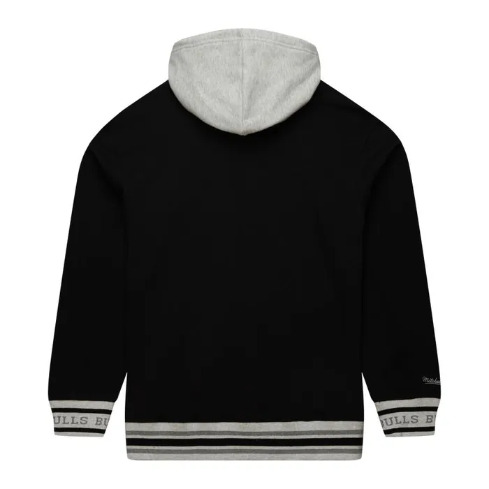 Mitchell and Ness Premium Fleece Hoodie Vintage Logo Chicago Bulls Men Hoodies and Sweatshirts Mitchell and Ness Premium Fleece Hoodie Vintage Logo Chicago Bulls Men Hoodies and Sweatshirts
