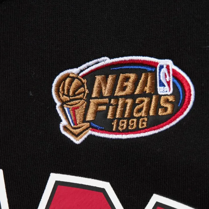Mitchell and Ness Premium Fleece Hoodie Vintage Logo Chicago Bulls Men Hoodies and Sweatshirts Mitchell and Ness Premium Fleece Hoodie Vintage Logo Chicago Bulls Men Hoodies and Sweatshirts