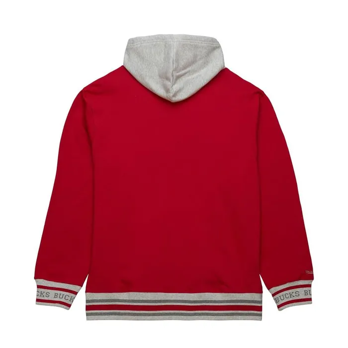 Mitchell and Ness Premium Fleece Hoodie Vintage Logo Milwaukee Bucks Men Hoodies and Sweatshirts Mitchell and Ness Premium Fleece Hoodie Vintage Logo Milwaukee Bucks Men Hoodies and Sweatshirts