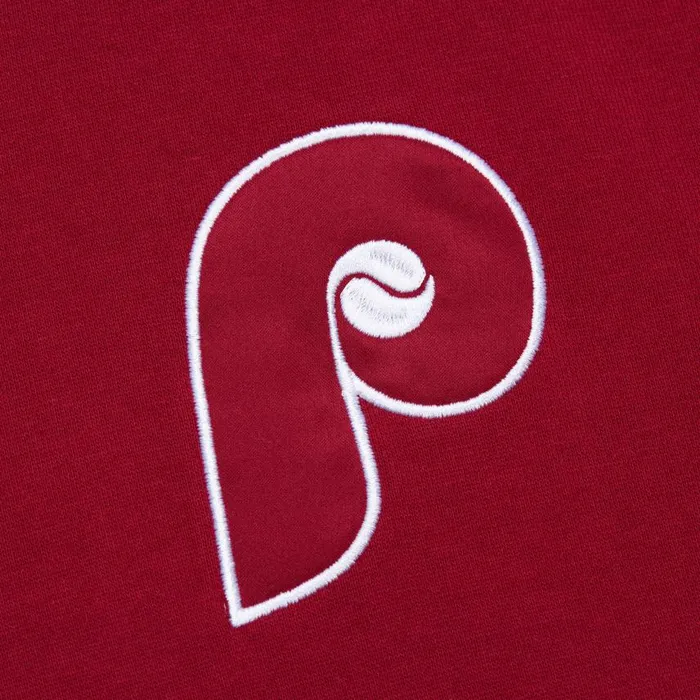 Mitchell and Ness Premium NandN Player Fleece Vintage Logo Philadelphia Phillies John Kruk Men Hoodies and Sweatshirts Mitchell and Ness Premium NandN Player Fleece Vintage Logo Philadelphia Phillies John Kruk Men Hoodies and Sweatshirts