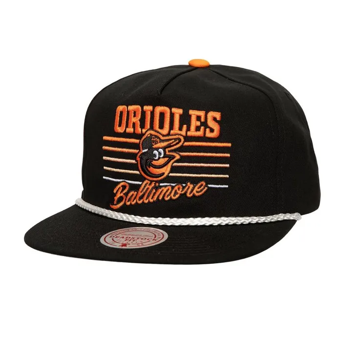 Mitchell and Ness Radiant Lines Deadstock Snapback Baltimore Orioles Men Hats and Headwear Mitchell and Ness Radiant Lines Deadstock Snapback Baltimore Orioles Men Hats and Headwear