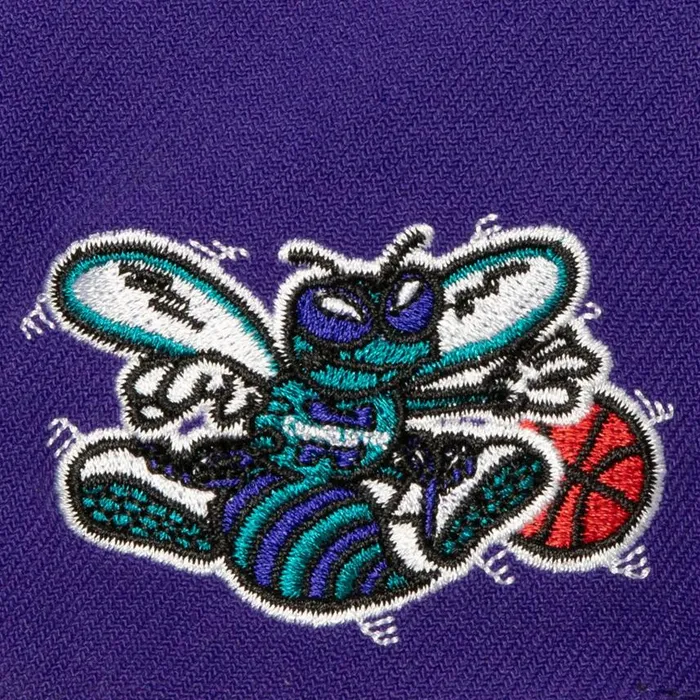 Mitchell and Ness Retro Sport Snapback HWC Charlotte Hornets Men Hats and Headwear Mitchell and Ness Retro Sport Snapback HWC Charlotte Hornets Men Hats and Headwear