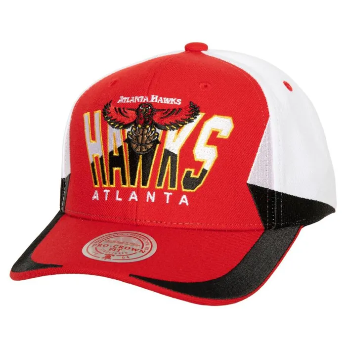 Mitchell and Ness Retrodome Pro Snapback HWC Atlanta Hawks Men Hats and Headwear Mitchell and Ness Retrodome Pro Snapback HWC Atlanta Hawks Men Hats and Headwear