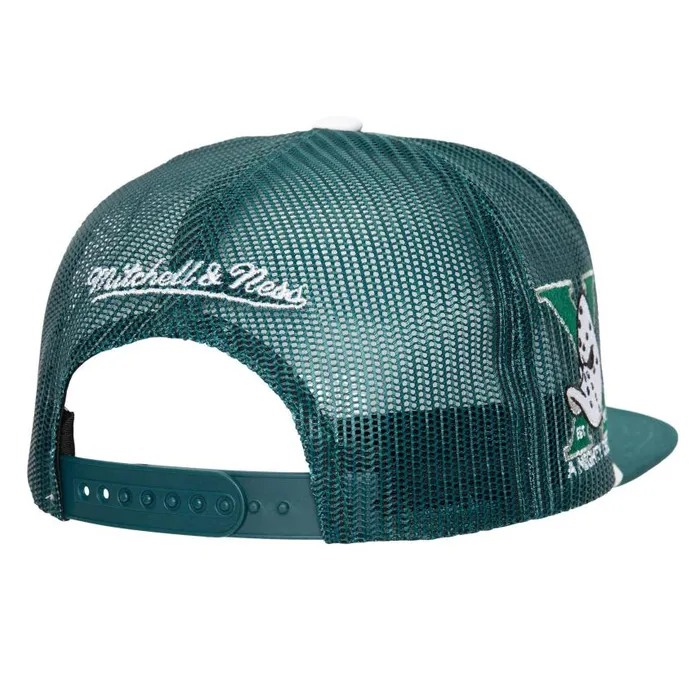 Mitchell and Ness Roper Trucker Vntg Anaheim Ducks Men Hats and Headwear Mitchell and Ness Roper Trucker Vntg Anaheim Ducks Men Hats and Headwear