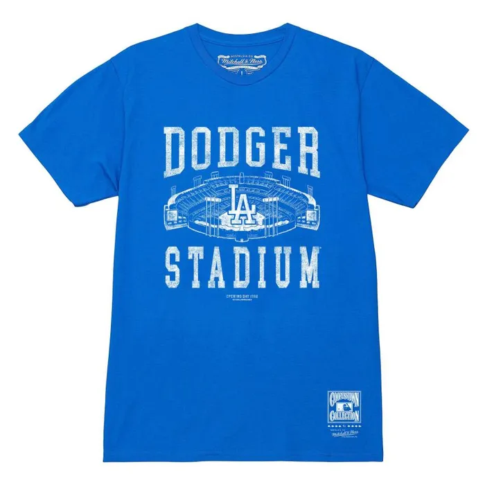 Mitchell and Ness Stadium Series Tee Los Angeles Dodgers Men TShirts and Tops