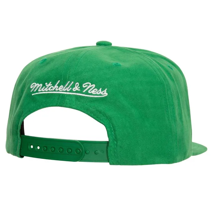 Mitchell and Ness Sweet Suede Snapback Boston Celtics Men Hats and Headwear
