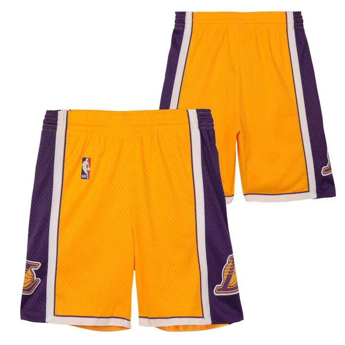 Mitchell and Ness Swingman Los Angeles Lakers Home Shorts Kids Shorts and Skorts Mitchell and Ness Swingman Los Angeles Lakers Home Shorts Kids Shorts and Skorts