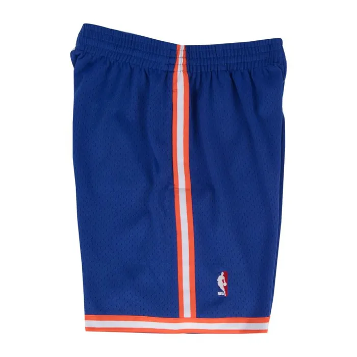 Mitchell and Ness Swingman Shorts New York Knicks Road 199192 Men Shorts