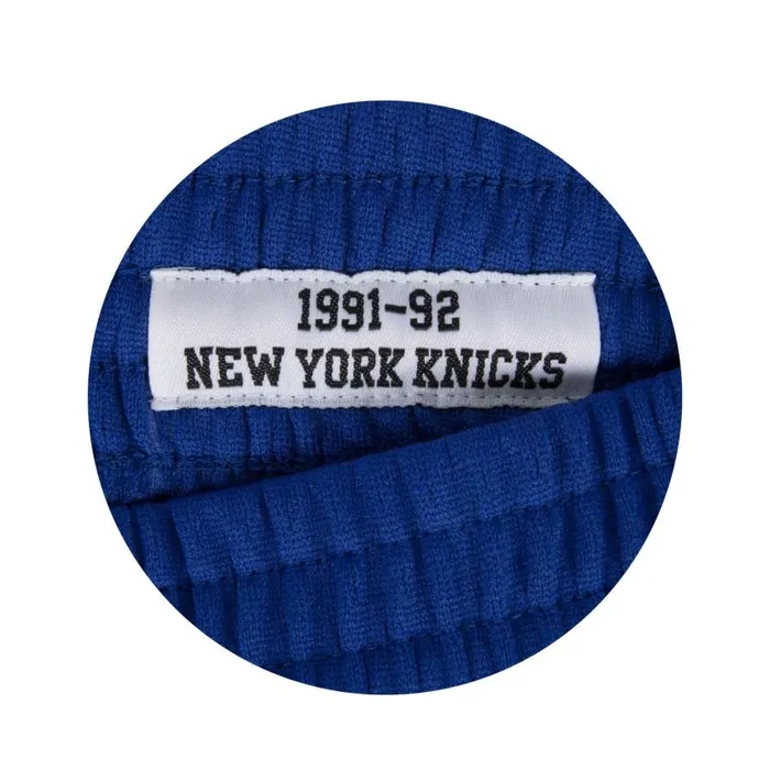 Mitchell and Ness Swingman Shorts New York Knicks Road 199192 Men Shorts