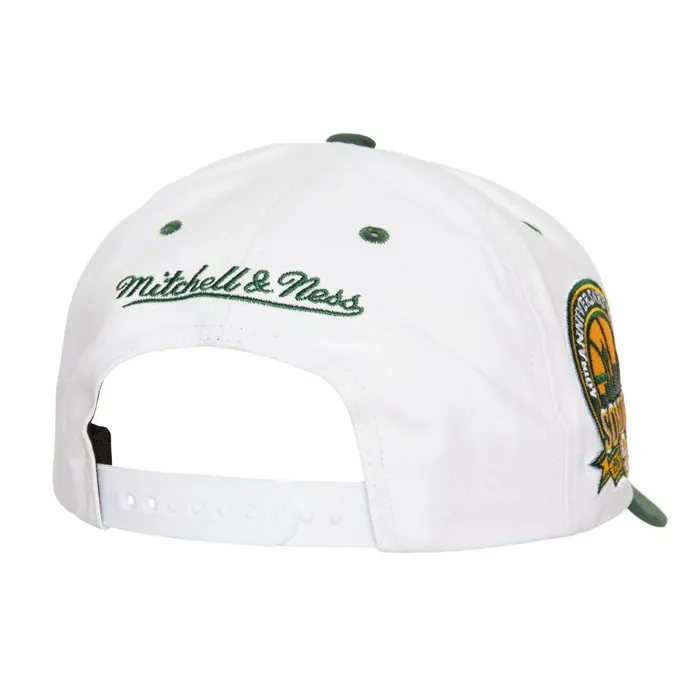 Mitchell and Ness Tail Sweep Pro Snapback HWC Seattle Supersonics Men Hats and Headwear Mitchell and Ness Tail Sweep Pro Snapback HWC Seattle Supersonics Men Hats and Headwear