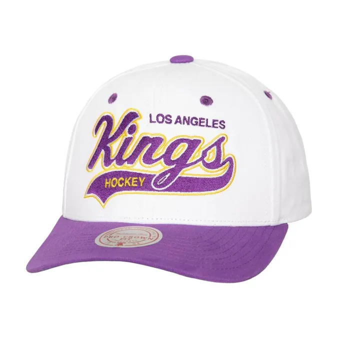 Mitchell and Ness Tail Sweep Pro Snapback Vntg Los Angeles Kings Men Hats and Headwear Mitchell and Ness Tail Sweep Pro Snapback Vntg Los Angeles Kings Men Hats and Headwear