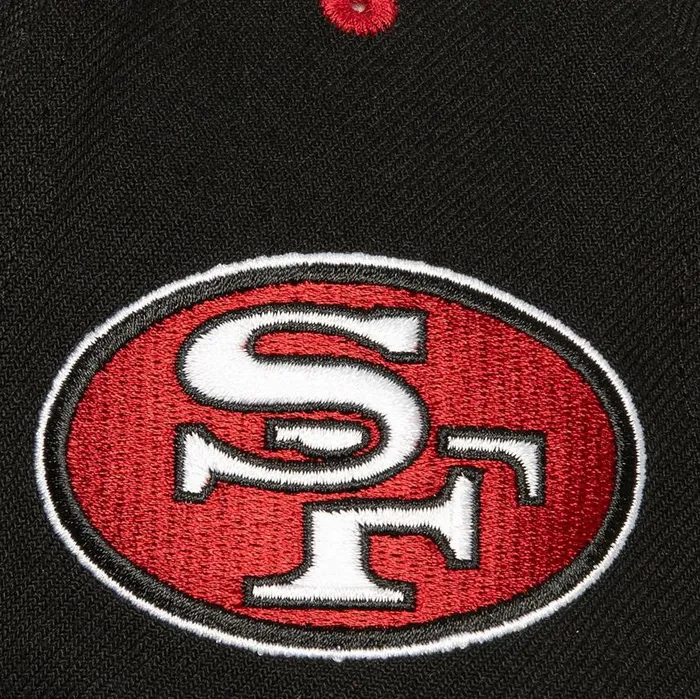 Mitchell and Ness Tailsweep 20 Pro Snapback San Francisco 49ers Men Hats and Headwear Mitchell and Ness Tailsweep 20 Pro Snapback San Francisco 49ers Men Hats and Headwear