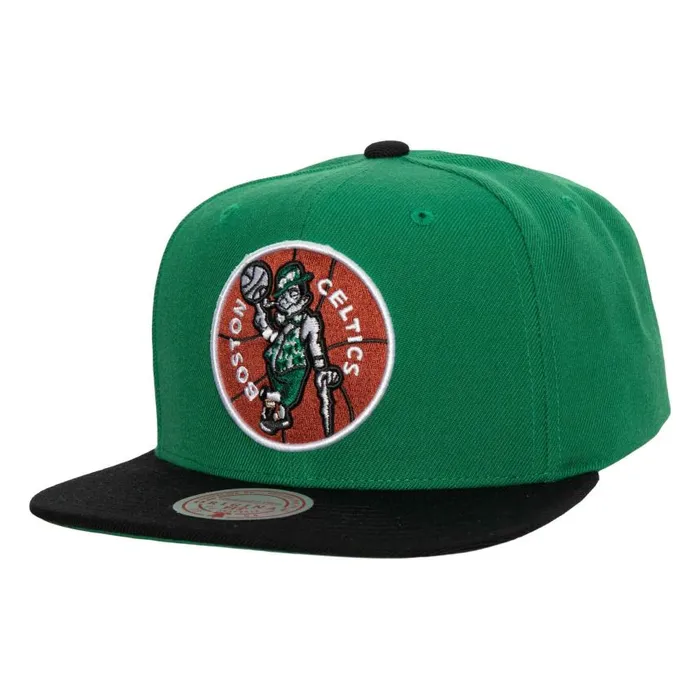 Mitchell and Ness Team 2 Tone 20 Snapback HWC Boston Celtics Men Hats and Headwear Mitchell and Ness Team 2 Tone 20 Snapback HWC Boston Celtics Men Hats and Headwear