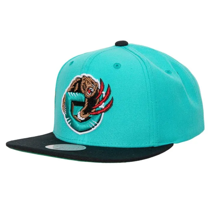 Mitchell and Ness Team 2 Tone 20 Snapback HWC Vancouver Grizzlies Men Hats and Headwear Mitchell and Ness Team 2 Tone 20 Snapback HWC Vancouver Grizzlies Men Hats and Headwear