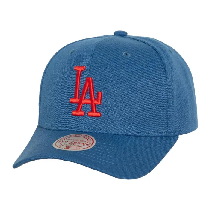 Mitchell and Ness Team Flip Pro Snapback Los Angeles Dodgers Men Hats and Headwear Mitchell and Ness Team Flip Pro Snapback Los Angeles Dodgers Men Hats and Headwear