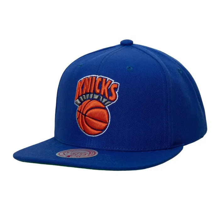 Mitchell and Ness Team Ground 20 Snapback HWC New York Knicks Men Hats and Headwear Mitchell and Ness Team Ground 20 Snapback HWC New York Knicks Men Hats and Headwear