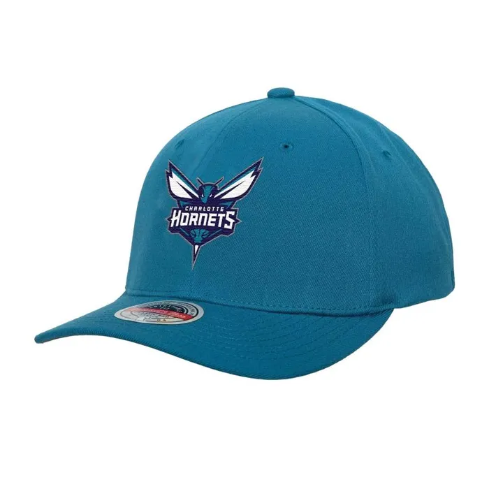 Mitchell and Ness Team Ground 20 Stretch Snapback Charlotte Hornets Men Hats and Headwear Mitchell and Ness Team Ground 20 Stretch Snapback Charlotte Hornets Men Hats and Headwear