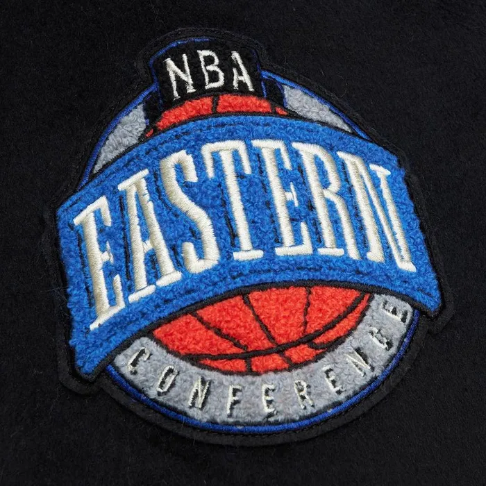 Mitchell and Ness Team Legacy Varsity Jacket Philadelphia 76ers Men Jackets and Outerwear Mitchell and Ness Team Legacy Varsity Jacket Philadelphia 76ers Men Jackets and Outerwear