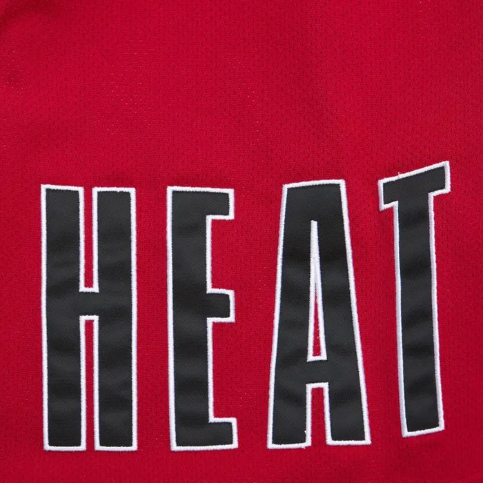 Mitchell and Ness Team OG 20 Fashion Shorts 7034 Vintage Logo Miami Heat Men Shorts Mitchell and Ness Team OG 20 Fashion Shorts 7034 Vintage Logo Miami Heat Men Shorts